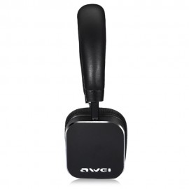 AWEI A900BL BLUETOOTH V4.0 WIRELESS HIFI MUSIC HEADSET HEADPHONES  (BLACK)