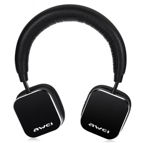AWEI A900BL BLUETOOTH V4.0 WIRELESS HIFI MUSIC HEADSET HEADPHONES  (BLACK)