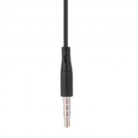 SE371 UNIVERSAL 3.5MM PLUG EARPHONES STEREO MUSIC HEADPHONES (BLACK)