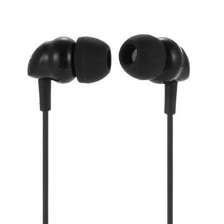 SE371 UNIVERSAL 3.5MM PLUG EARPHONES STEREO MUSIC HEADPHONES (BLACK)