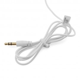 EM300 SUPER BASS STEREO 3.5MM PLUG WIRED HEADSET HEADPHONE (WHITE)