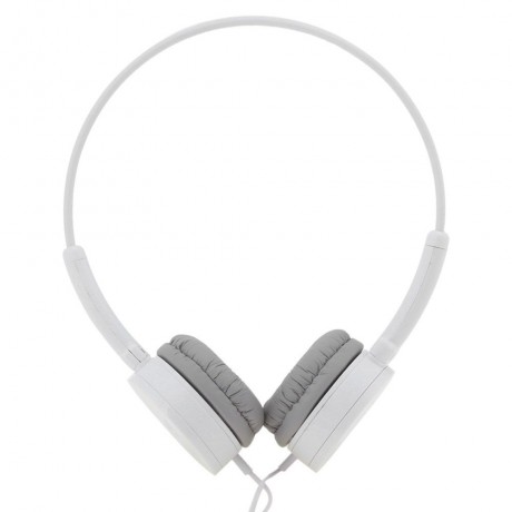 EM300 SUPER BASS STEREO 3.5MM PLUG WIRED HEADSET HEADPHONE (WHITE)