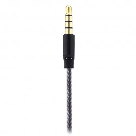 A8 IN-EAR SPORTS HEADSET VOICE CONTROL HEADPHONE EARPHONE STEREO MUSIC (BLACK)