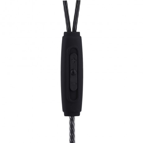 A8 IN-EAR SPORTS HEADSET VOICE CONTROL HEADPHONE EARPHONE STEREO MUSIC (BLACK)