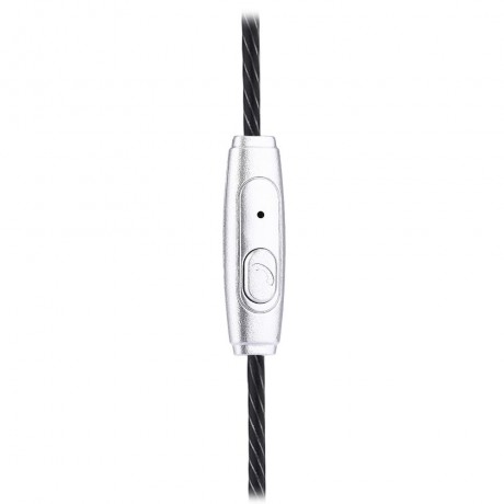 A8 IN-EAR SPORTS HEADSET VOICE CONTROL HEADPHONE EARPHONE STEREO MUSIC (SILVER GRAY)