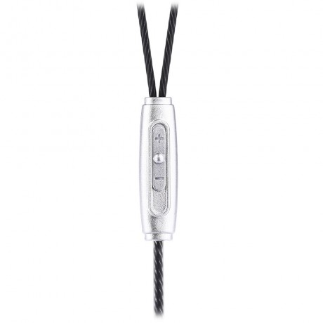 A8 IN-EAR SPORTS HEADSET VOICE CONTROL HEADPHONE EARPHONE STEREO MUSIC (SILVER GRAY)