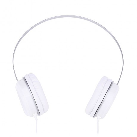 A50 MUSIC HEADPHONE EARPHONE STEREO MUSIC 3.5MM AUX LIGHT WEIGHT (WHITE)