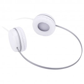 A50 MUSIC HEADPHONE EARPHONE STEREO MUSIC 3.5MM AUX LIGHT WEIGHT (WHITE)