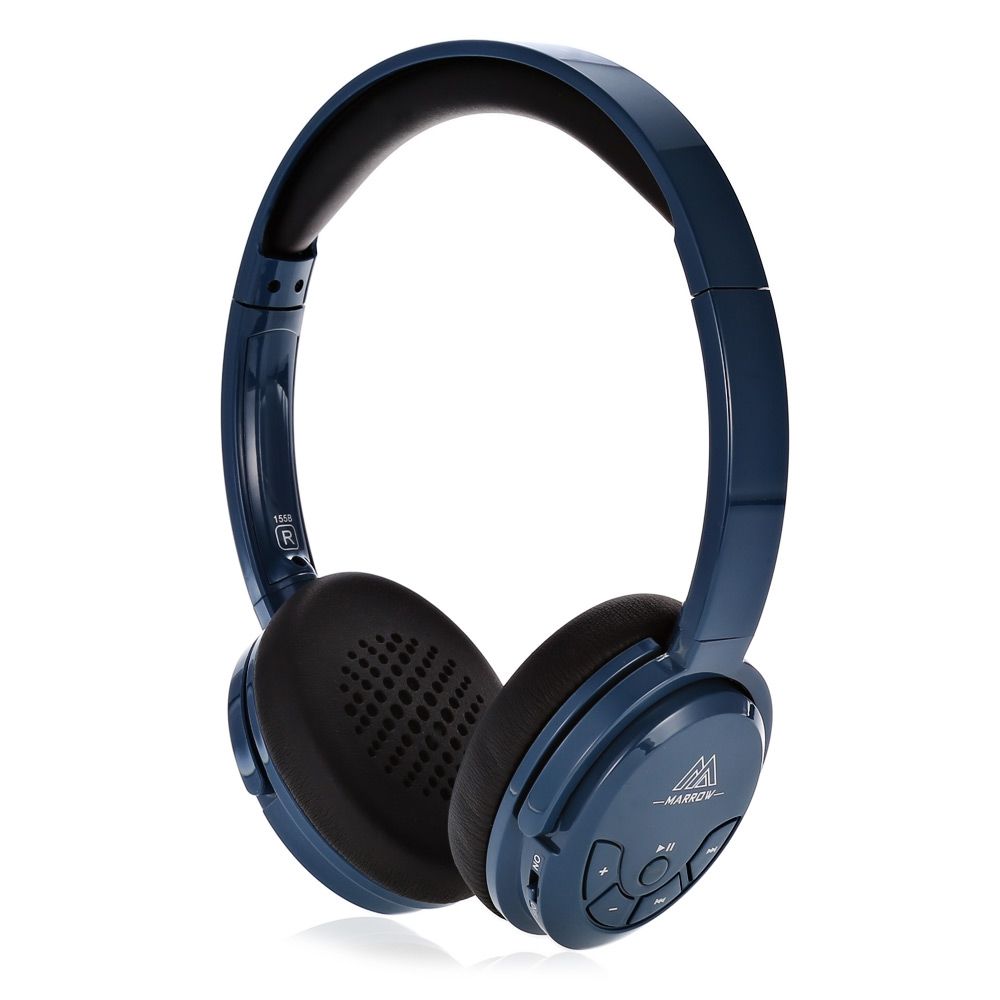 155B WIRELESS BLUETOOTH 4.0 MUSIC HEADBAND HEADPHONES SUPPORT HANDS-FREE CALLS VOLUME CONT
