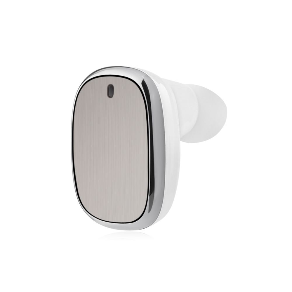 Q18 BLUETOOTH V4.1 WIRELESS BUSINESS SPORT EARPHONES HEADPHONES WITH CAR CHARGER (CHAMPAGN