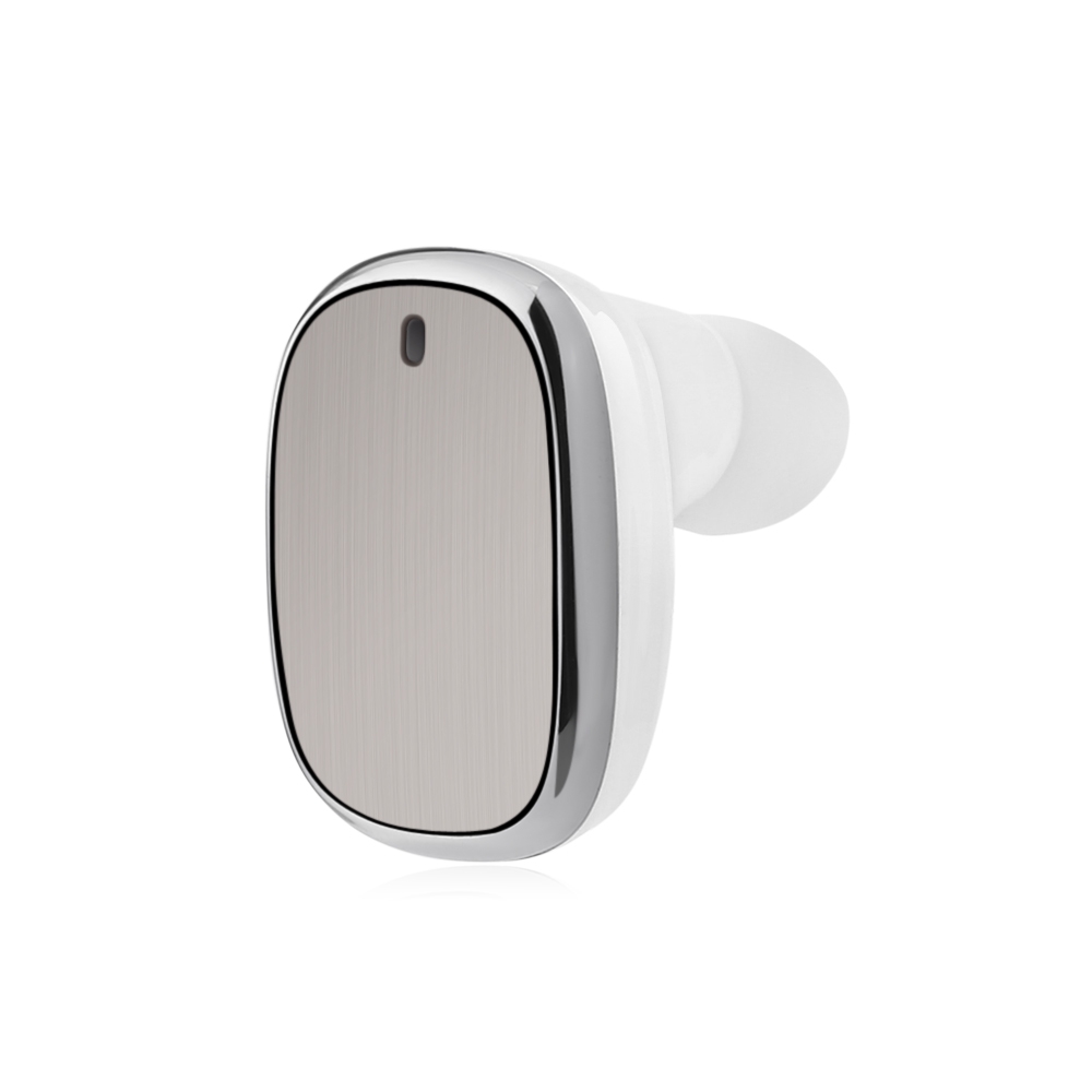 Q18 BLUETOOTH V4.1 WIRELESS BUSINESS SPORT EARPHONES HEADPHONES WITH CAR CHARGER (CHAMPAGN
