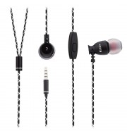 T - 006J 3.5MM HIFI IN-EAR EARPHONES MUSIC HEADPHONES (BLACK)
