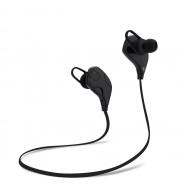 QY7S BLUETOOTH V4.1 WIRELESS NOISE CANCELLING SPORT EARPHONES HEADPHONES (BLACK)