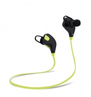 QY7S BLUETOOTH V4.1 WIRELESS NOISE CANCELLING SPORT EARPHONES HEADPHONES (GREEN)