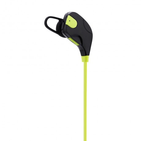 QY7S BLUETOOTH V4.1 WIRELESS NOISE CANCELLING SPORT EARPHONES HEADPHONES (GREEN)