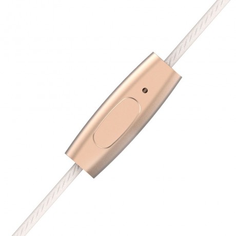 COLORFUL HIFI STEREO IN-EAR DRIVE-BY-WIRE MUSIC EARPHONES HEADPHONES (GOLDEN)