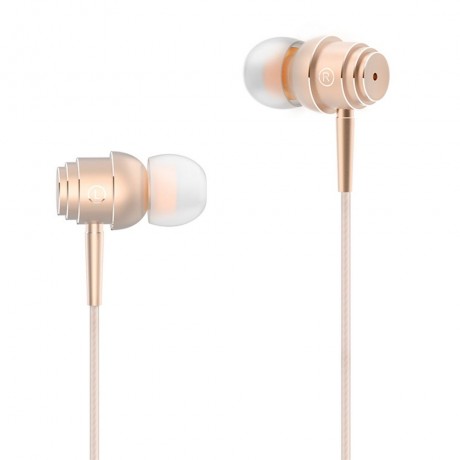COLORFUL HIFI STEREO IN-EAR DRIVE-BY-WIRE MUSIC EARPHONES HEADPHONES (GOLDEN)