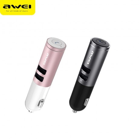 A870BL MULTI-FUNCTION BLUETOOTH V4.1 HANDS-FREE CALL HEADSET DUAL USB CAR CHARGER EARPHONE