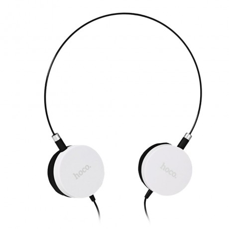 W3 COLORFUL DESIGN WIRED 3.5MM HEADPHONES (WHITE)