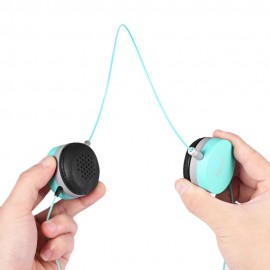 W3 COLORFUL DESIGN WIRED 3.5MM HEADPHONES (BLUE)