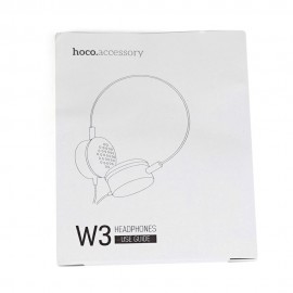 W3 COLORFUL DESIGN WIRED 3.5MM HEADPHONES (YELLOW)
