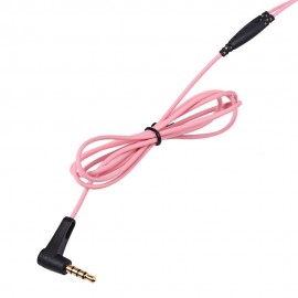 W3 COLORFUL DESIGN WIRED 3.5MM HEADPHONES (PINK)