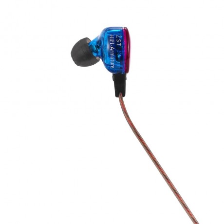 ZST WIRED CABLE DETACHABLE NOISE-CANCELING IN-EAR EARPHONES (COLORMIX, WITHOUT ON-CORD CON