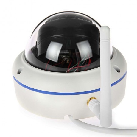 D602W WIRELESS 720P HD IP CAM MEGAPIXEL NIGHT VISION ONVIF WIFI NETWORK CAMERA (WHITE, US 