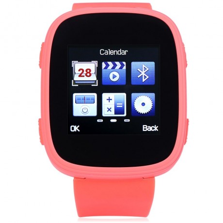 S7 1.54 INCH SMARTWATCH PHONE MTK6261 BLUETOOTH SOUND RECORDER HEART RATE MEASUREMENT FUNC