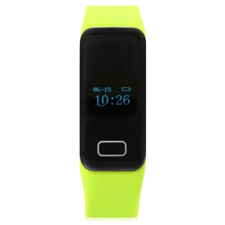 X6 HEART RATE MONITOR BLUETOOTH 4.0 SMART WRISTBAND (GREEN)