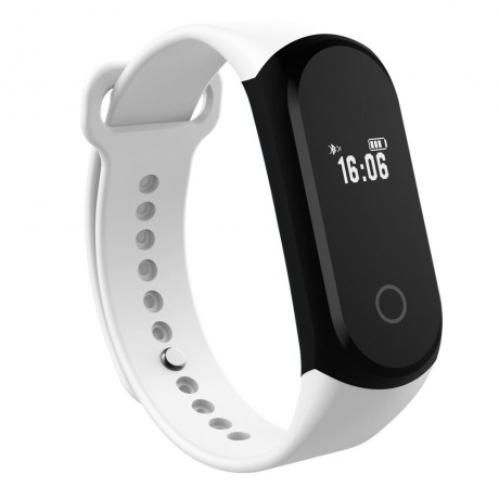 A16 BLE 4.0 ADI SENSOR HEART RATE SMART BRACELET WITH ALARM 30 DAYS STANDBY TIME (PURPLE)