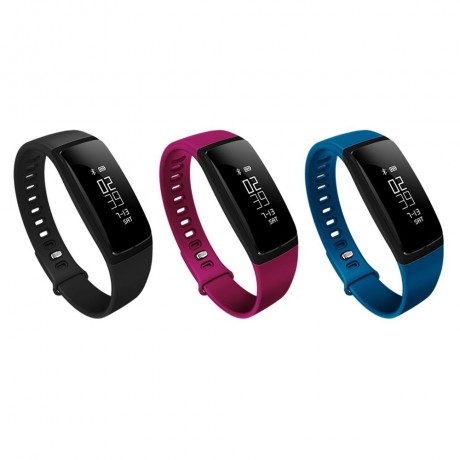 V07 HEART RATE BLOOD PRESSURE SMART WRISTBAND USB CHARGING PLUG SLEEP MONITOR BRACELET (NA