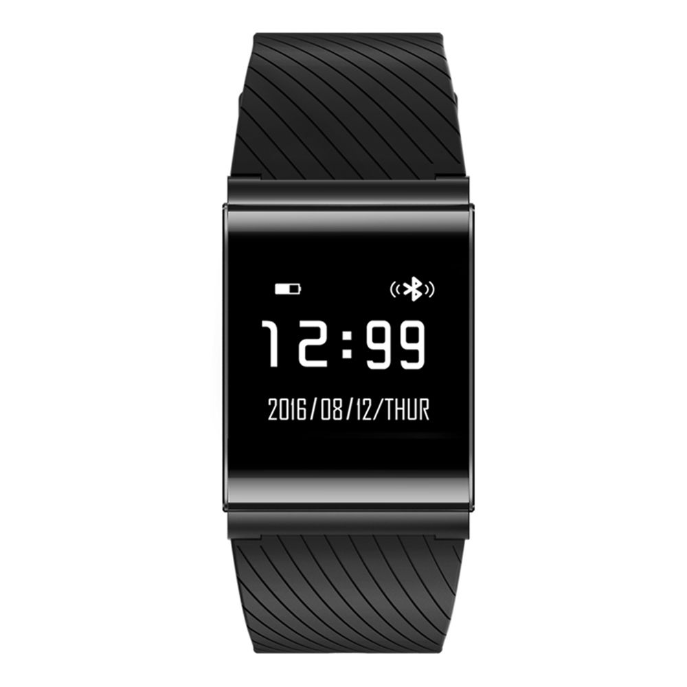 X9 PLUS BLE 4.0 HEART RATE SMART WRISTBAND BLOOD PRESSURE OXYGEN MONITOR BRACELET (BLACK)