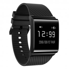 X9 PLUS BLE 4.0 HEART RATE SMART WRISTBAND BLOOD PRESSURE OXYGEN MONITOR BRACELET (BLACK)
