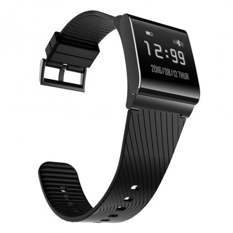 X9 PLUS BLE 4.0 HEART RATE SMART WRISTBAND BLOOD PRESSURE OXYGEN MONITOR BRACELET (BLACK)