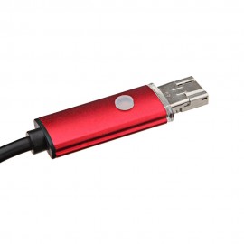 AN99 8MM 2-IN-1 USB MICRO CONNECTOR WATERPROOF 6 LEDS ENDOSCOPE BORESCOPE INSPECTION WIRE 
