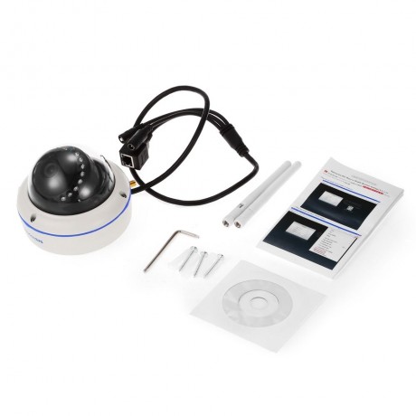 SZ - IPC - 7022SW WIFI IP DOME CAMERA SECURITY SYSTEM 1.0MP 720P MOTION DETECTION WATERPRO