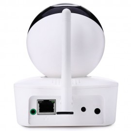 VESKYS 960P PAN TILT 1.3MP WIFI NETWORK IP CAMERA 90 DEGREE FOV NIGHT VISION IR-CUT (WHITE