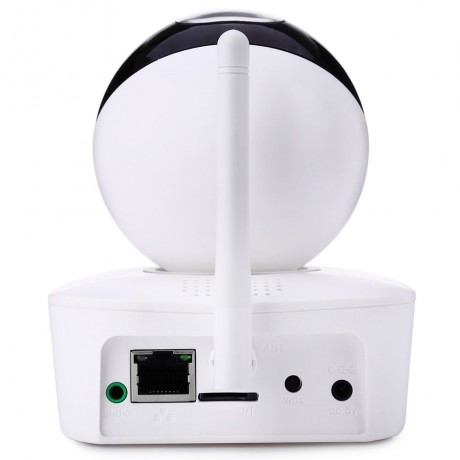 VESKYS 960P PAN TILT 1.3MP WIFI NETWORK IP CAMERA 90 DEGREE FOV NIGHT VISION IR-CUT (WHITE