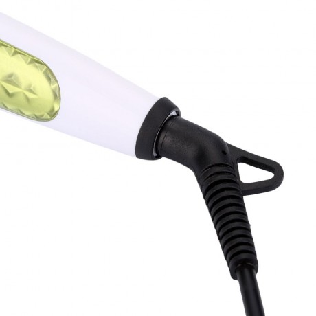 TRAVEL USEFUL SALON SPIRAL CERAMIC CURLING IRON HAIR CURLER (GREEN)