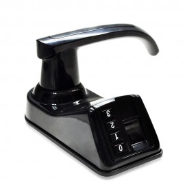 LS - 9 FINGERPRINT DOOR LOCK WEATHER PROOF DIGITAL KEYLESS FUNCTION (BLACK)