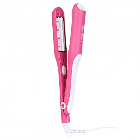 PROFESSIONAL CERAMIC CORN SPLINT IRON BARREL CLAMP STRAIGHTER WAVE CURLER