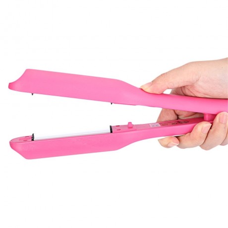 PROFESSIONAL CERAMIC CORN SPLINT IRON BARREL CLAMP STRAIGHTER WAVE CURLER
