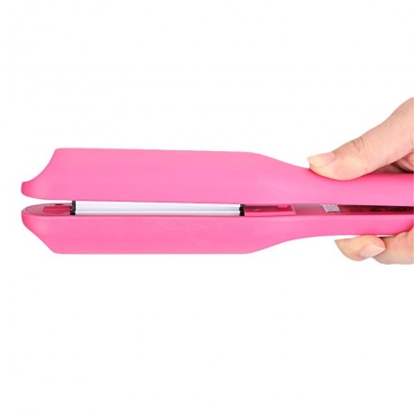 PROFESSIONAL CERAMIC CORN SPLINT IRON BARREL CLAMP STRAIGHTER WAVE CURLER