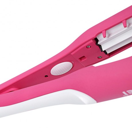 PROFESSIONAL CERAMIC CORN SPLINT IRON BARREL CLAMP STRAIGHTER WAVE CURLER