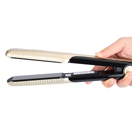 PROFESSIONAL HAIRSTYLING PORTABLE CERAMIC HAIR STRAIGHTENER IRONS STYLING TOOLS