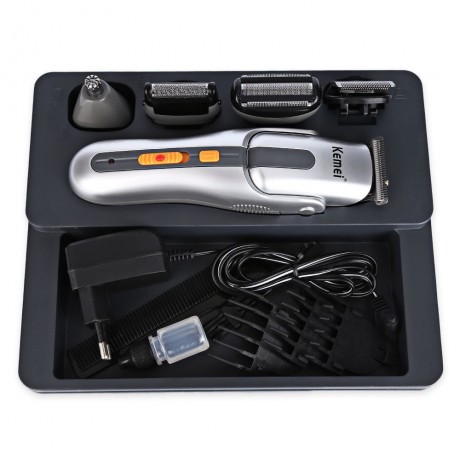 MULTIFUNCTION RECHARGEABLE ELECTRIC SHAVER RAZOR CORDLESS ADJUSTABLE CUTTER HAIR CLIPPER