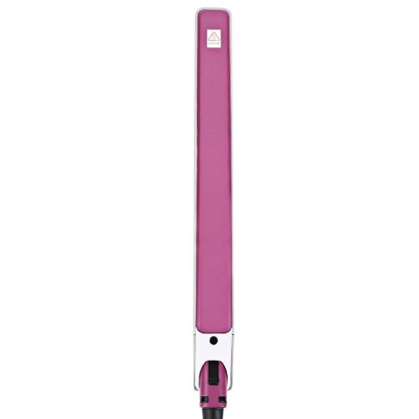 PORTABLE ELECTRONIC CERAMIC HAIR ROLL STRAIGHT DUAL-USE STRAIGHTENER (PINK)