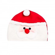 LOVELY CARTOON CHRISTMAS HAT GIFT DECORATION ORNAMENT SUPPLY FOR HOLIDAY PARTY (COLORMIX, 