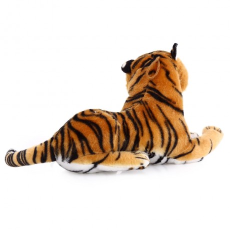 CUTE SIMULATION TIGER DOLL PLUSH TOY GIFT DESK DECOR FOR KIDS (BROWN)